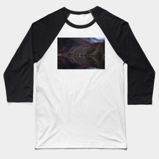 LLYN DINAS WATERSCAPE Baseball T-Shirt